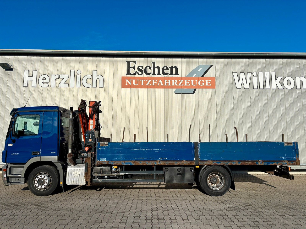 Mercedes-Benz Actros 1832 I Terex 85.2A3*9,10m*Telligent*Klima - Pritsche LKW, Autokran: das Bild 3 Mercedes-Benz Actros 1832 I Terex 85.2A3*9,10m*Telligent*Klima - Pritsche LKW, Autokran: das Bild 3