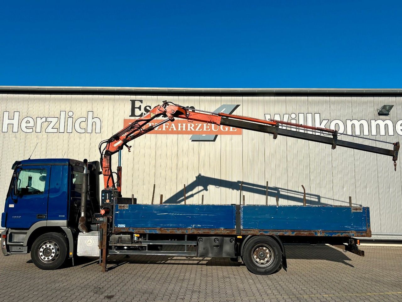 Mercedes-Benz Actros 1832 I Terex 85.2A3*9,10m*Telligent*Klima - Pritsche LKW, Autokran: das Bild 2 Mercedes-Benz Actros 1832 I Terex 85.2A3*9,10m*Telligent*Klima - Pritsche LKW, Autokran: das Bild 2
