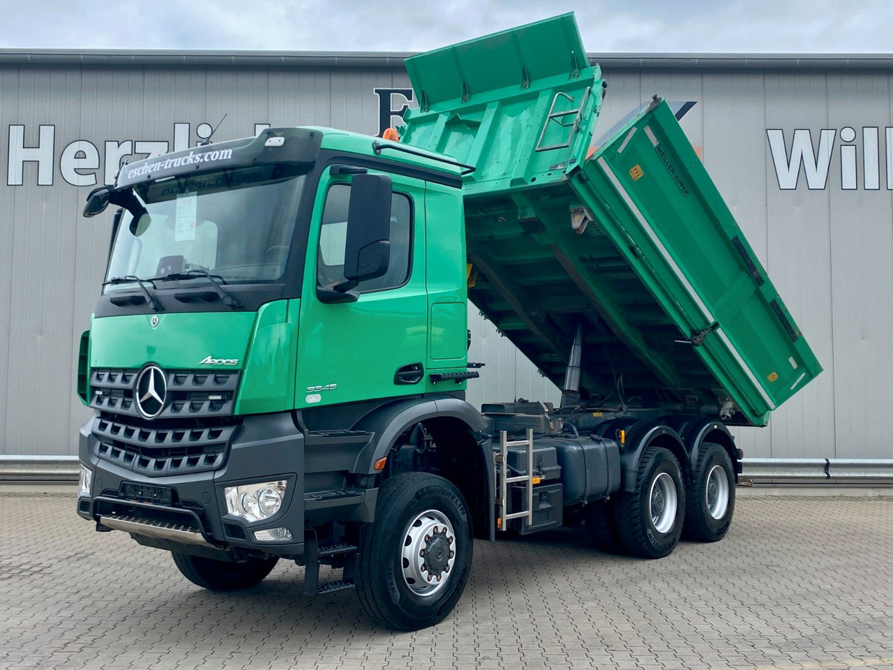 Mercedes-Benz Arocs 3345 6x6 | MEILLER*Bordmatik*Blatt*AHK+Oel - Kipper: das Bild 1 Mercedes-Benz Arocs 3345 6x6 | MEILLER*Bordmatik*Blatt*AHK+Oel - Kipper: das Bild 1