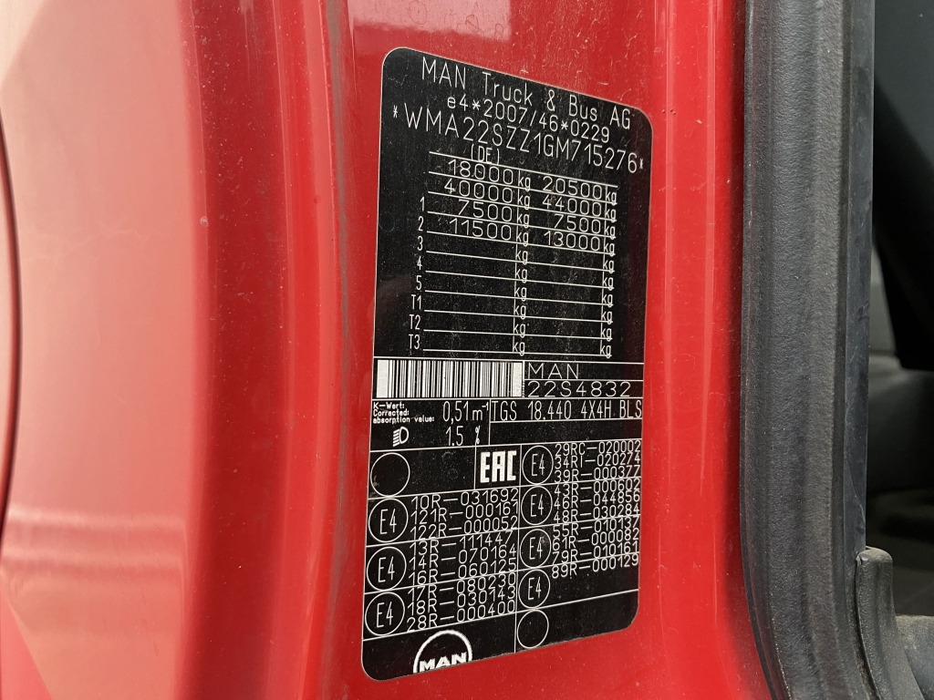 MAN TGS 18.440 BLS 4x4 H - Sattelzugmaschine: das Bild 3 MAN TGS 18.440 BLS 4x4 H - Sattelzugmaschine: das Bild 3
