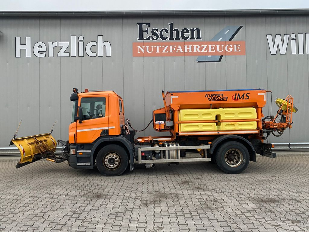 Scania P 230 | Winterdienst*Salzstreuer/Küpper-Weisser - Schneeräumfahrzeug: das Bild 2 Scania P 230 | Winterdienst*Salzstreuer/Küpper-Weisser - Schneeräumfahrzeug: das Bild 2