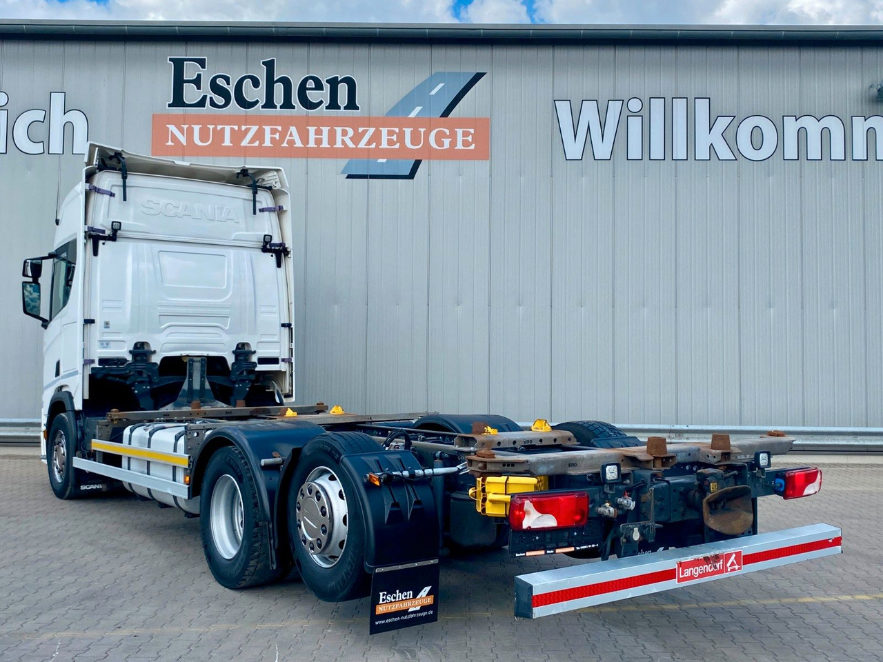 Scania R 450 B 6x2*4 BDF | Retarder*AHK*Lift*SDG Rahmen - Containerwagen/ Wechselfahrgestell LKW: das Bild 3 Scania R 450 B 6x2*4 BDF | Retarder*AHK*Lift*SDG Rahmen - Containerwagen/ Wechselfahrgestell LKW: das Bild 3