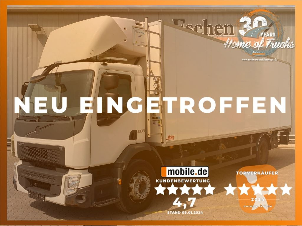 Volvo FE 280|CarrierSupra1250MT*Diesel/Netz*LBW 2.0to. - Kühlkoffer LKW: das Bild 1 Volvo FE 280|CarrierSupra1250MT*Diesel/Netz*LBW 2.0to. - Kühlkoffer LKW: das Bild 1