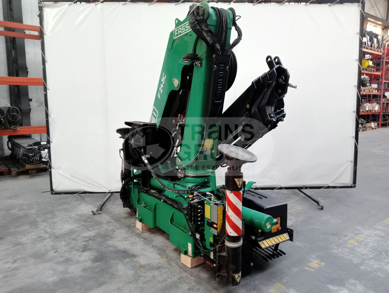 Grúa Fassi F245AC.0.24 E-ACTIVE - Ladekran für LKW: das Bild 2 Grúa Fassi F245AC.0.24 E-ACTIVE - Ladekran für LKW: das Bild 2