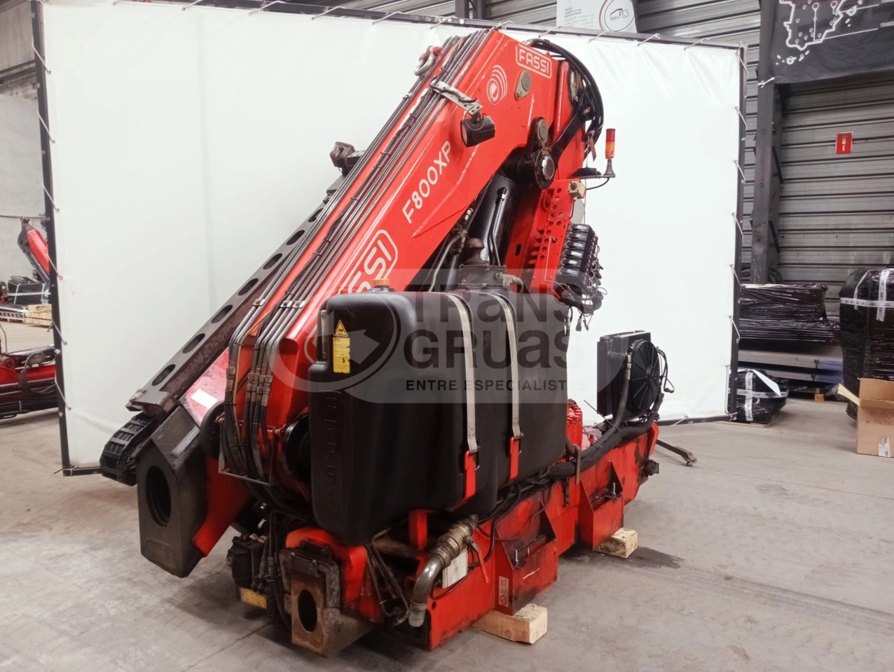 Grúa Fassi F800BXP.26 - Ladekran für LKW: das Bild 5 Grúa Fassi F800BXP.26 - Ladekran für LKW: das Bild 5