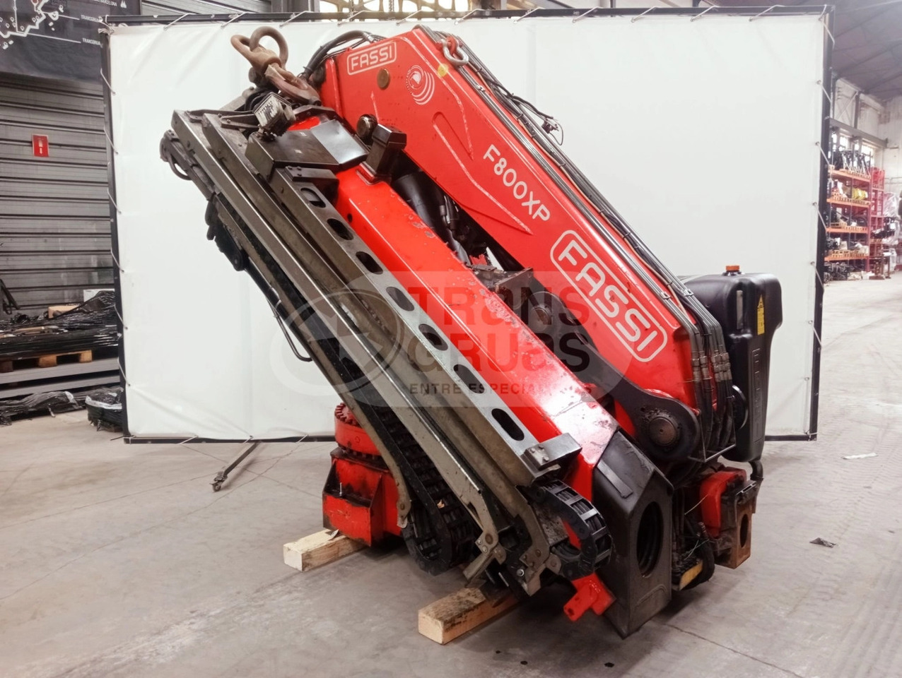 Grúa Fassi F800BXP.26 - Ladekran für LKW: das Bild 4 Grúa Fassi F800BXP.26 - Ladekran für LKW: das Bild 4