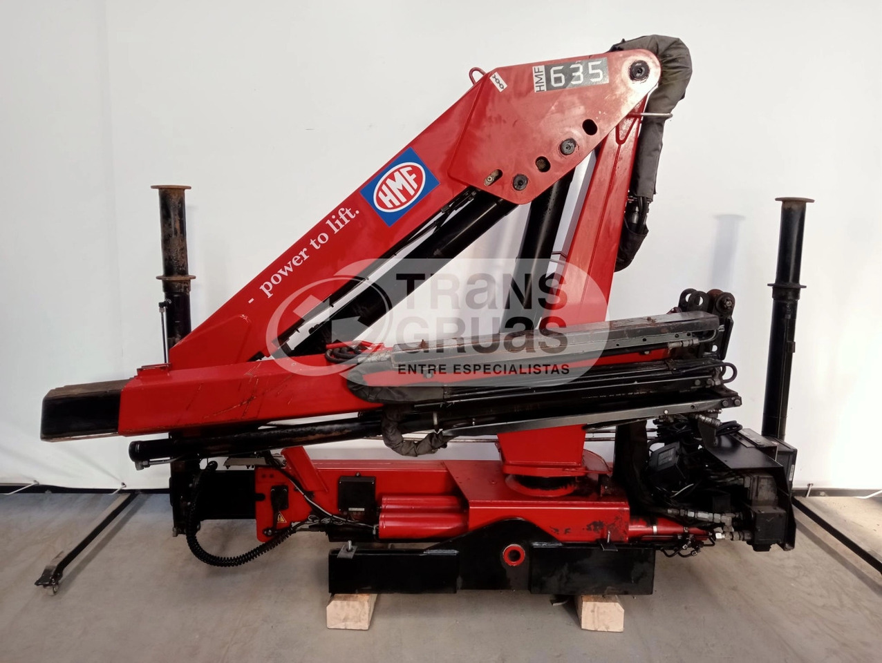 Grúa HMF 635 K2 - Ladekran für LKW: das Bild 3 Grúa HMF 635 K2 - Ladekran für LKW: das Bild 3