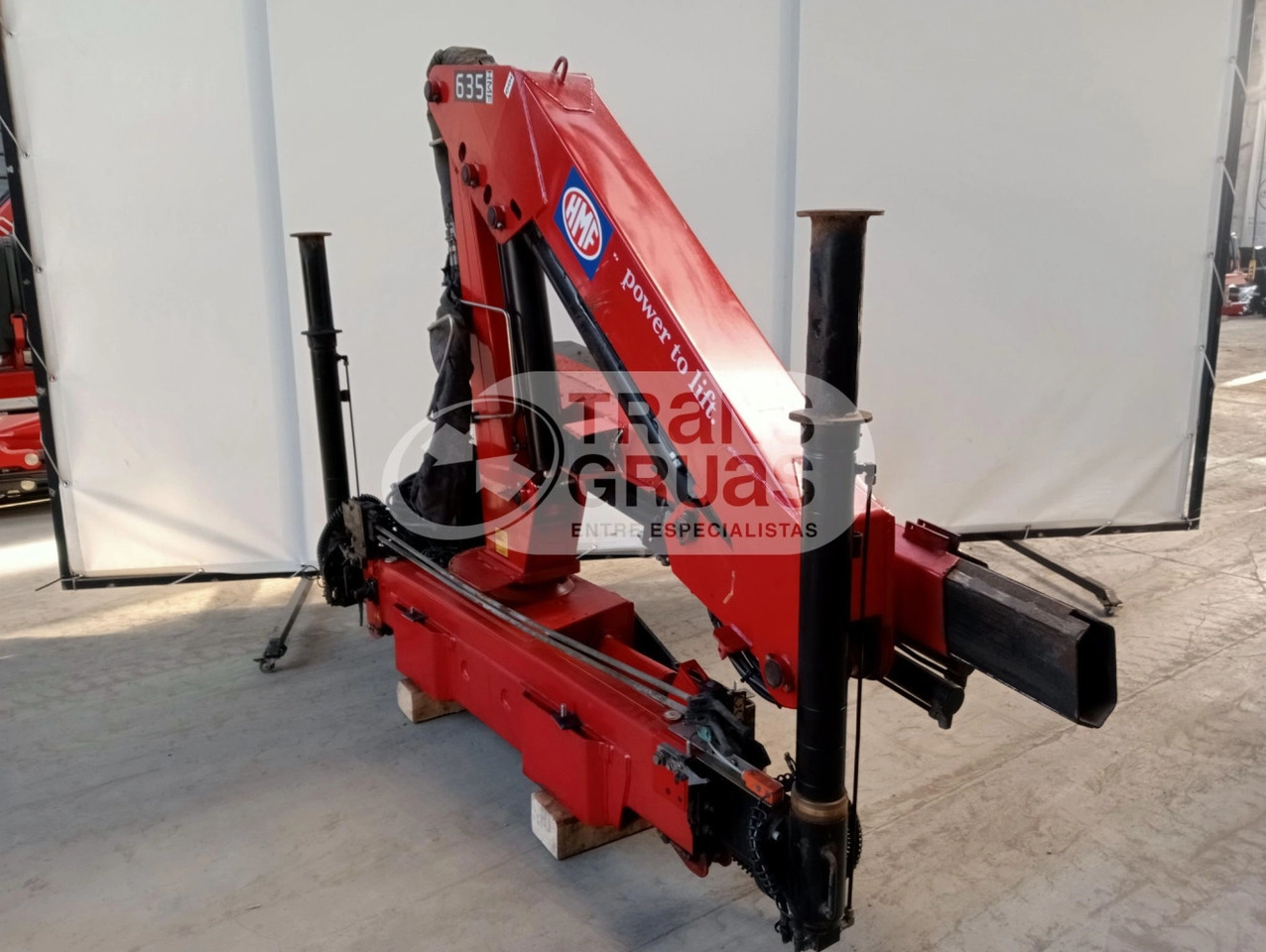 Grúa HMF 635 K2 - Ladekran für LKW: das Bild 5 Grúa HMF 635 K2 - Ladekran für LKW: das Bild 5