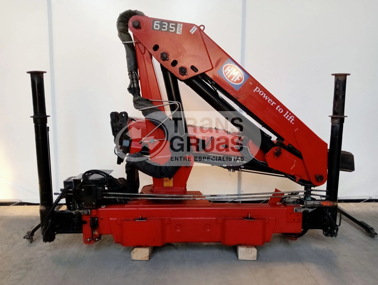 Grúa HMF 635 K2 - Ladekran für LKW: das Bild 2 Grúa HMF 635 K2 - Ladekran für LKW: das Bild 2