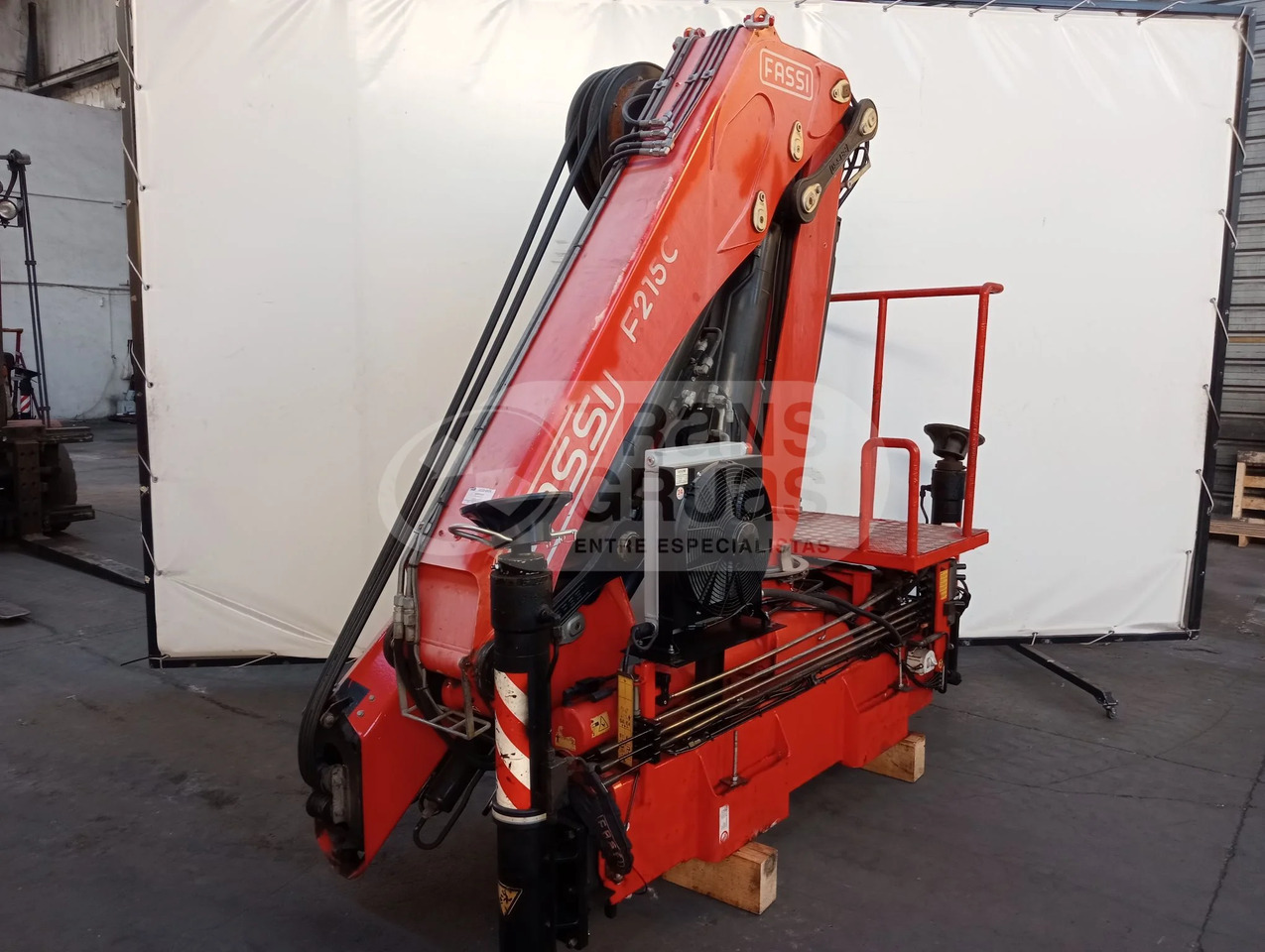 Grúa hidráulica Fassi F215AC.2.24 - Ladekran: das Bild 4 Grúa hidráulica Fassi F215AC.2.24 - Ladekran: das Bild 4