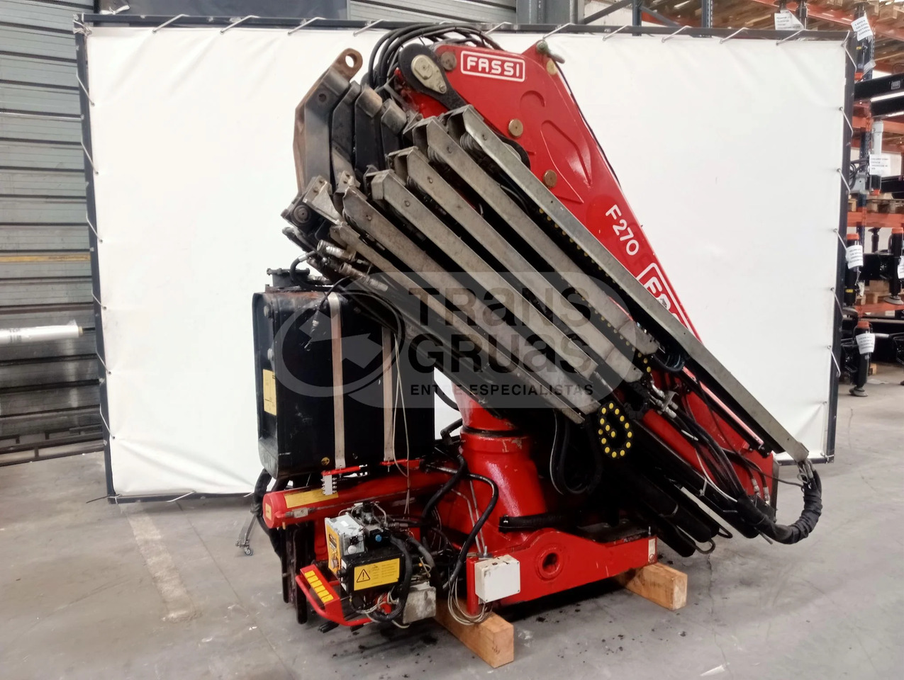 Grúa hidráulica Fassi F270A.26 - Ladekran: das Bild 3 Grúa hidráulica Fassi F270A.26 - Ladekran: das Bild 3