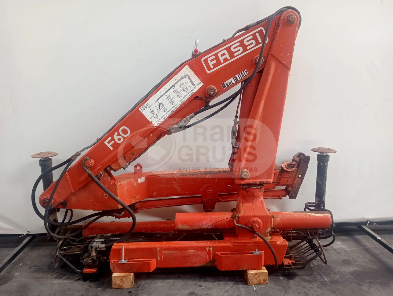 Grúa hidráulica Fassi F60.21 - Ladekran: das Bild 1 Grúa hidráulica Fassi F60.21 - Ladekran: das Bild 1