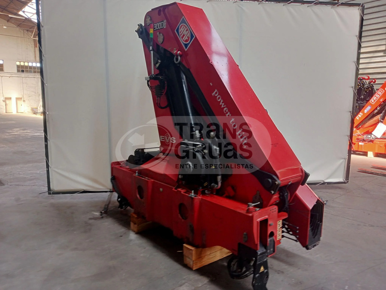 Grúa hidráulica HMF 3000 K6 - Ladekran: das Bild 2 Grúa hidráulica HMF 3000 K6 - Ladekran: das Bild 2