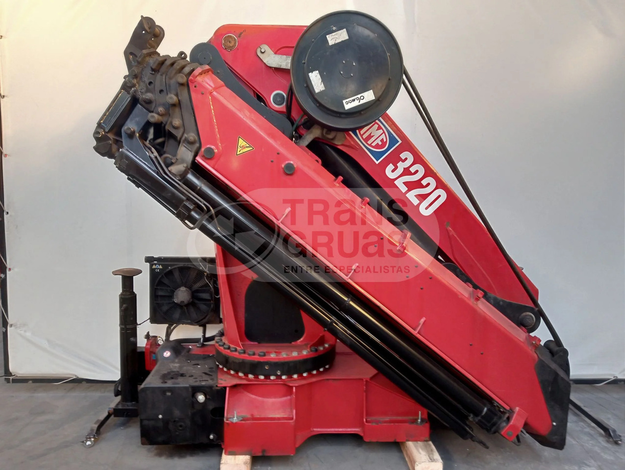 Grúa hidráulica HMF 3220 K - Ladekran: das Bild 2 Grúa hidráulica HMF 3220 K - Ladekran: das Bild 2