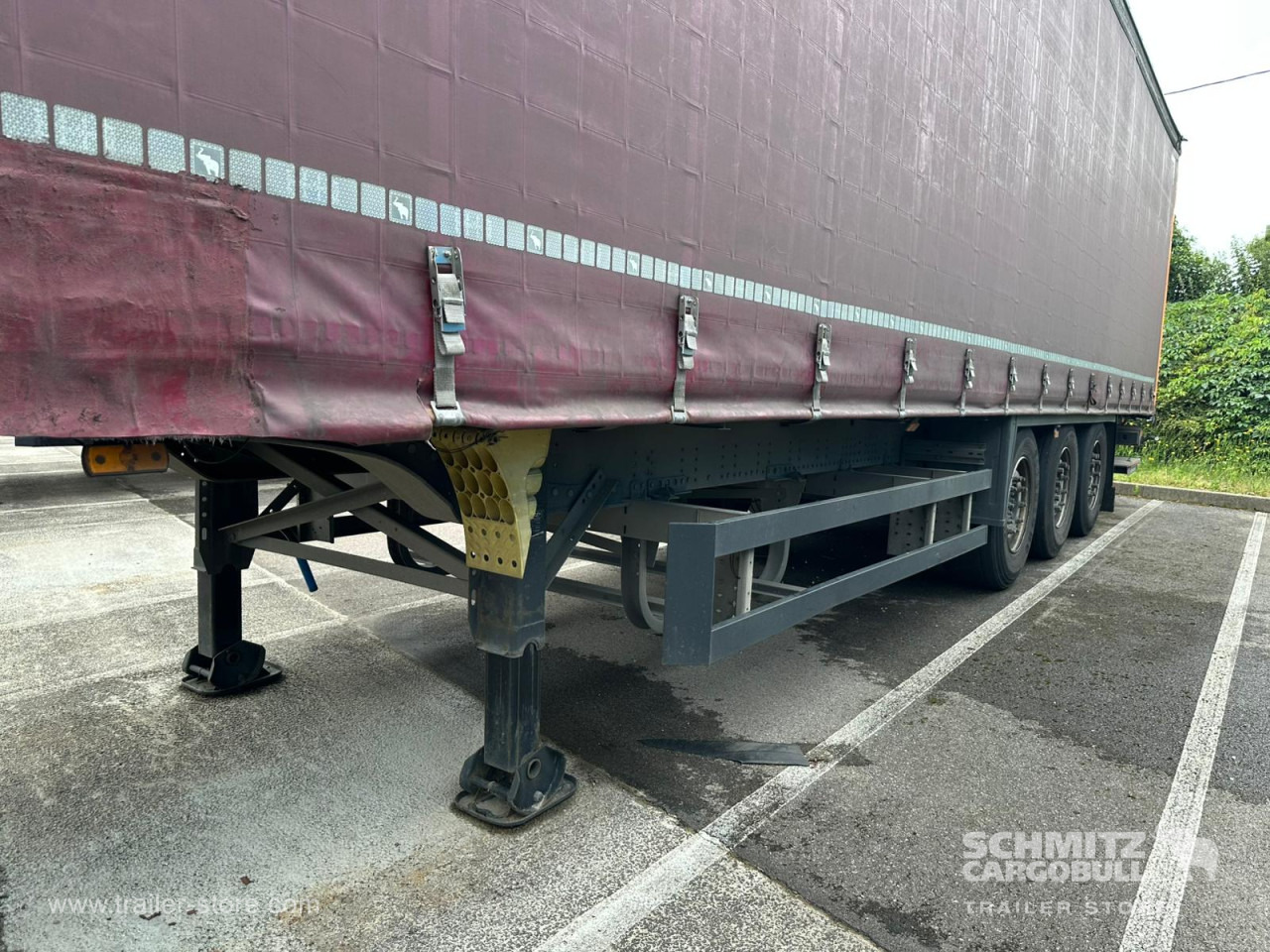Planenauflieger SCHMITZ Curtainsider Standard Taillift: das Bild 13