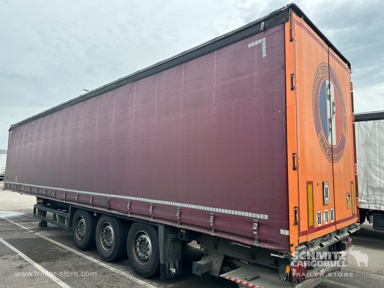 Planenauflieger SCHMITZ Curtainsider Standard Taillift: das Bild 6