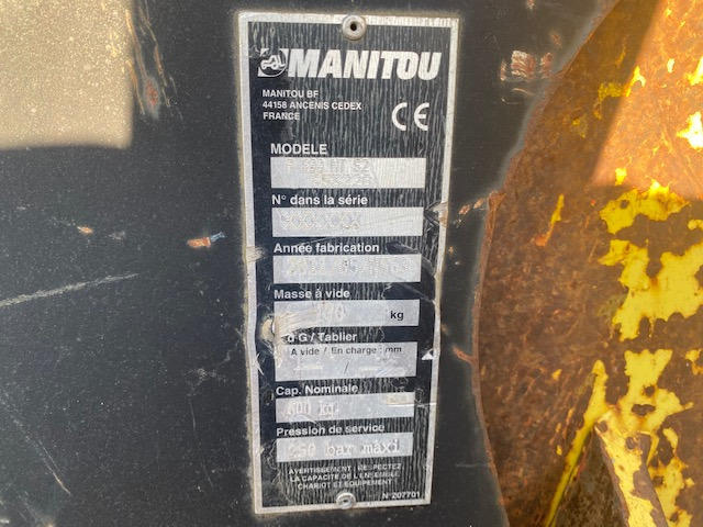 Manitou P 600 - Ausleger: das Bild 5 Manitou P 600 - Ausleger: das Bild 5