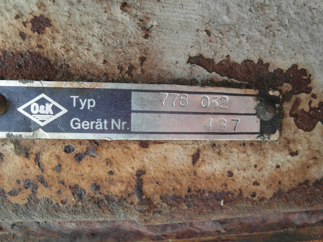 Zweischalengreifer für Baumaschine O&K 778062: das Bild 6
