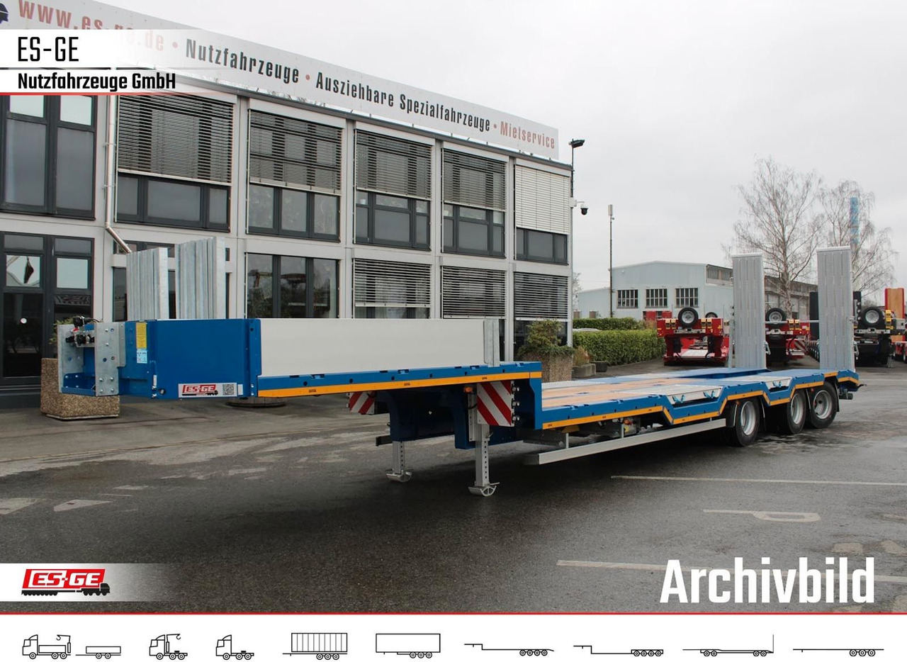 ES-GE 3-Achs-Satteltieflader - Radmulden - Tieflader Auflieger: das Bild 2 ES-GE 3-Achs-Satteltieflader - Radmulden - Tieflader Auflieger: das Bild 2