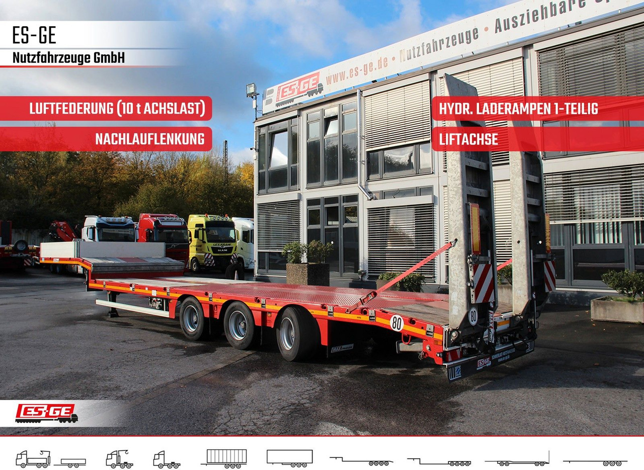 Faymonville MAX Trailer MAX100 Semi-Tieflader 1tlg. Rampen - Tieflader Auflieger: das Bild 1 Faymonville MAX Trailer MAX100 Semi-Tieflader 1tlg. Rampen - Tieflader Auflieger: das Bild 1