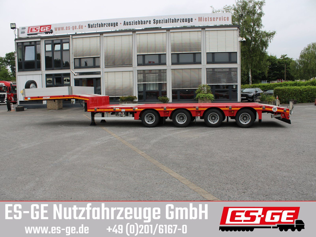 Faymonville MAX Trailer MAX100 Semi-Tieflader - Tieflader Auflieger: das Bild 5 Faymonville MAX Trailer MAX100 Semi-Tieflader - Tieflader Auflieger: das Bild 5