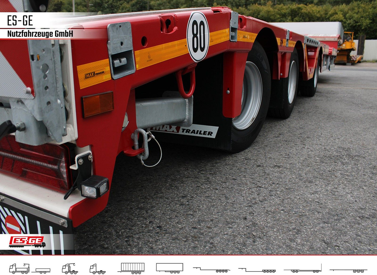 Tieflader Auflieger Faymonville MAX Trailer MAX100 Semi-Tieflader Radmulden: das Bild 7