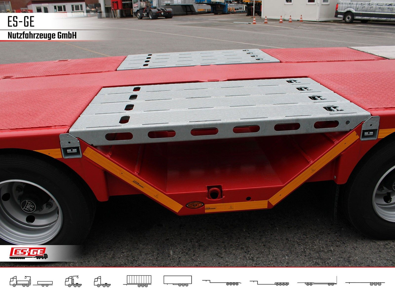 Tieflader Auflieger Faymonville MAX Trailer MAX100 Semi-Tieflader Radmulden: das Bild 6