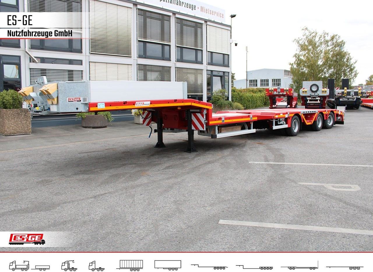 Tieflader Auflieger Faymonville MAX Trailer MAX100 Semi-Tieflader Radmulden: das Bild 10