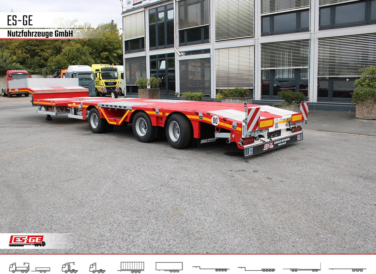 Tieflader Auflieger Faymonville MAX Trailer MAX100 Semi-Tieflader Radmulden: das Bild 8