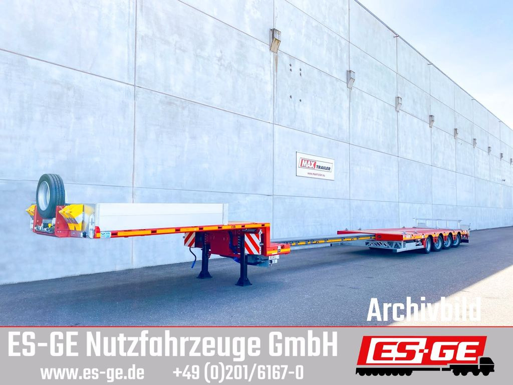 Faymonville MAX Trailer MAX110 Semi-Tieflader - Tieflader Auflieger: das Bild 2 Faymonville MAX Trailer MAX110 Semi-Tieflader - Tieflader Auflieger: das Bild 2