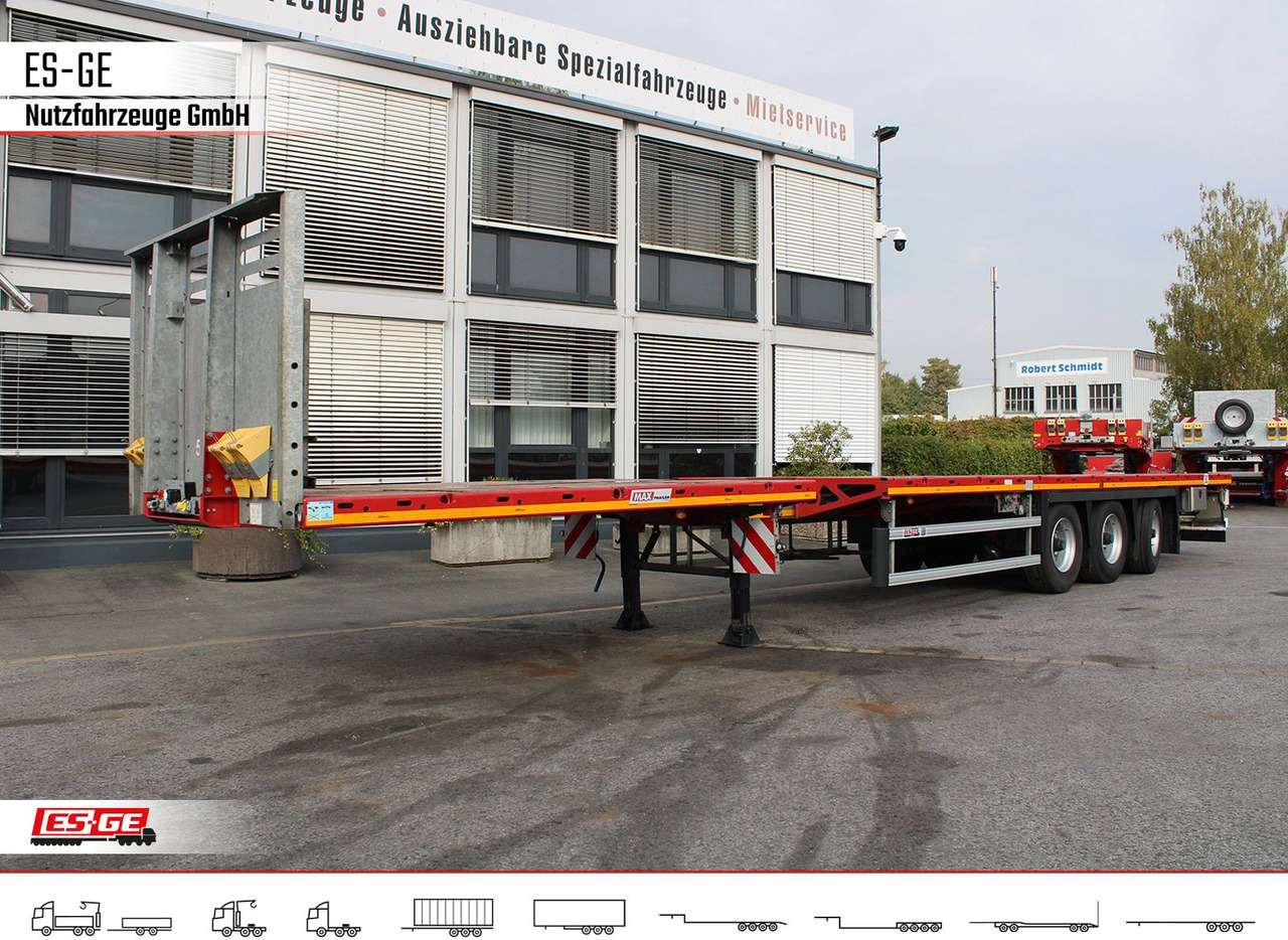 Faymonville MAX Trailer MAX200 Telesattel - Pritschenauflieger/ Plattformauflieger: das Bild 1 Faymonville MAX Trailer MAX200 Telesattel - Pritschenauflieger/ Plattformauflieger: das Bild 1