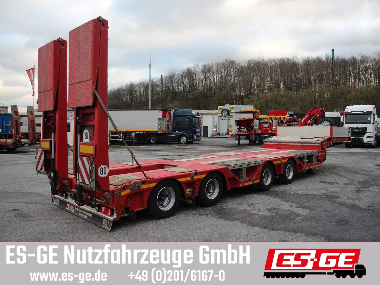Faymonville Multimax Satteltieflader (2+2) - nachlaufgelenkt - Tieflader Auflieger: das Bild 5 Faymonville Multimax Satteltieflader (2+2) - nachlaufgelenkt - Tieflader Auflieger: das Bild 5