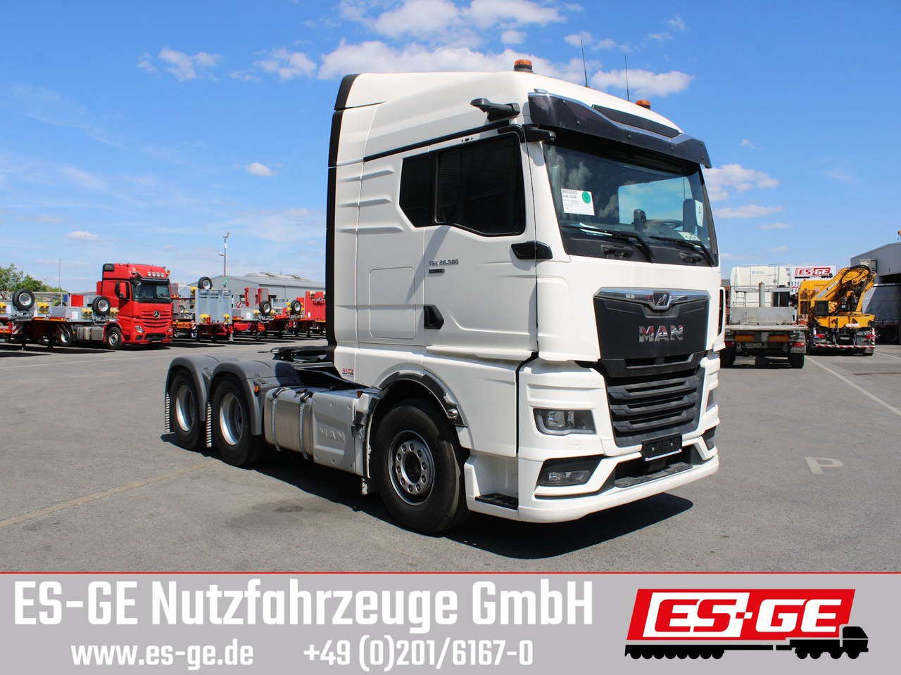 MAN TGX 26.580 6x4 LL - Sattelzugmaschine: das Bild 3 MAN TGX 26.580 6x4 LL - Sattelzugmaschine: das Bild 3