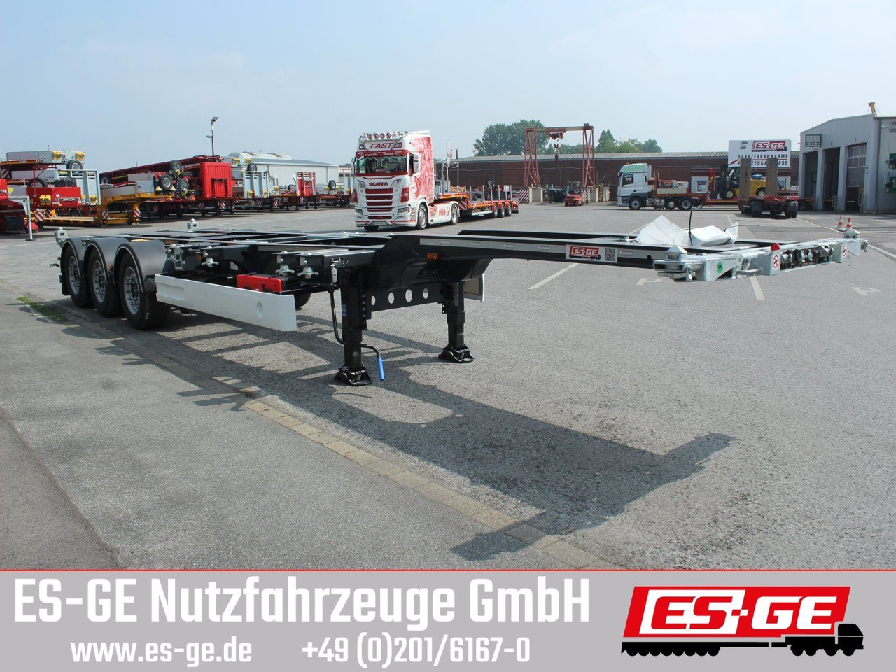 Wielton 3-Achs-Containerchassis - multifunktional - Container/ Wechselfahrgestell Auflieger: das Bild 5 Wielton 3-Achs-Containerchassis - multifunktional - Container/ Wechselfahrgestell Auflieger: das Bild 5