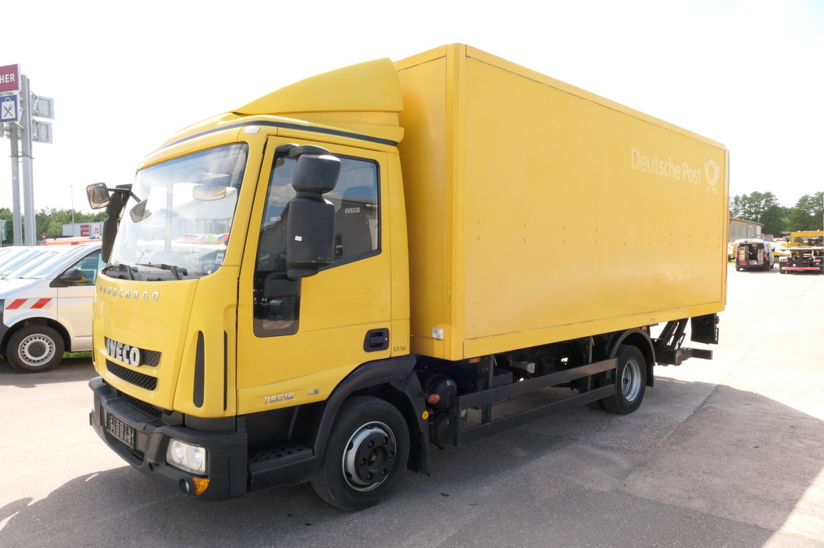 IVECO EuroCargo ML 75 E 16 P LBW LUFT AUTOMATIK COC EU - Koffer Transporter: das Bild 1 IVECO EuroCargo ML 75 E 16 P LBW LUFT AUTOMATIK COC EU - Koffer Transporter: das Bild 1