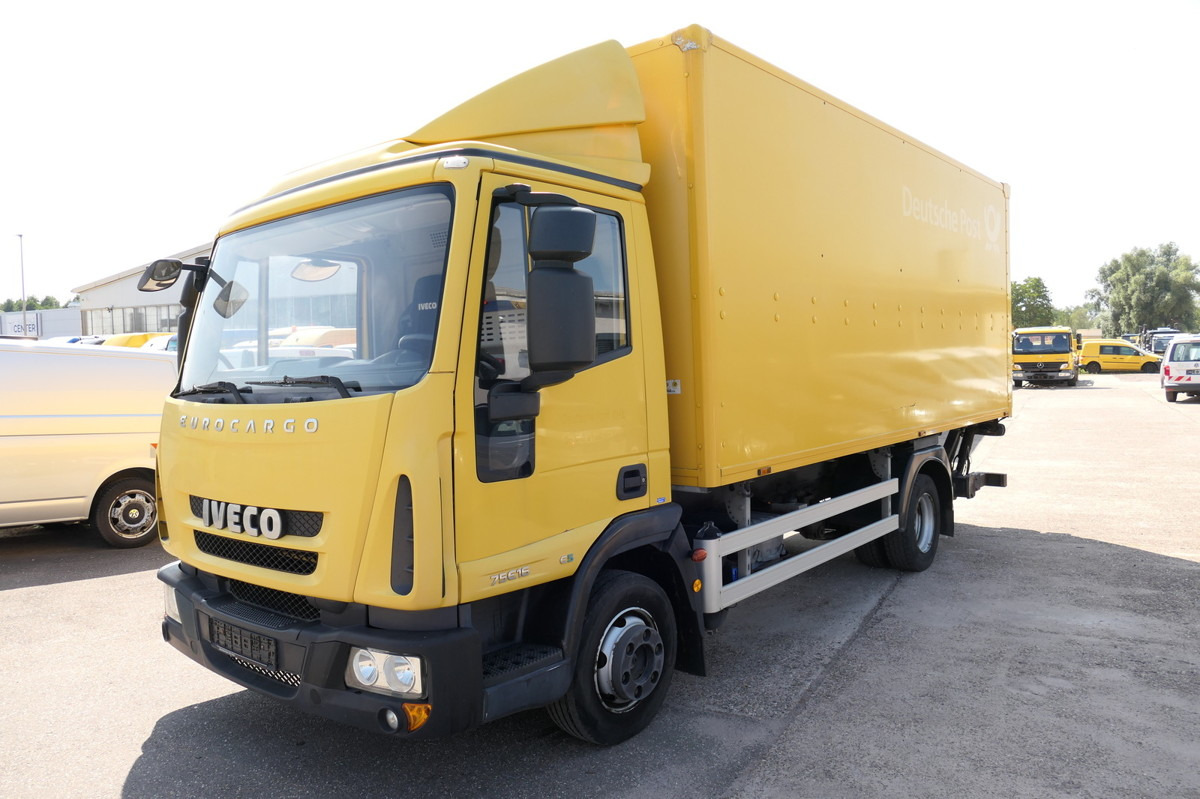 IVECO EuroCargo ML 75 E 16 P LBW LUFT AUTOMATIK EURO-5 - Koffer LKW: das Bild 1 IVECO EuroCargo ML 75 E 16 P LBW LUFT AUTOMATIK EURO-5 - Koffer LKW: das Bild 1