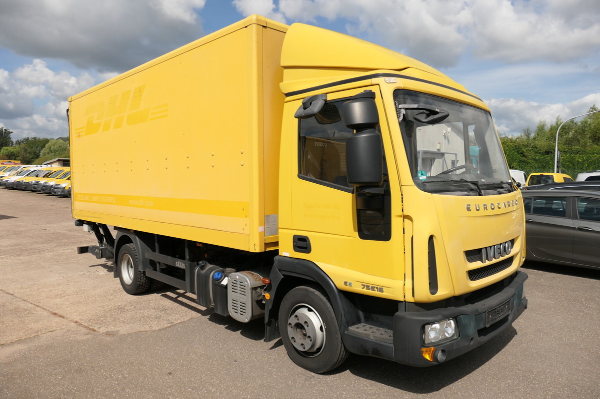 IVECO EuroCargo ML 75 E 16 P LBW LUFT AUTOMATIK EURO-5 - Koffer LKW: das Bild 1 IVECO EuroCargo ML 75 E 16 P LBW LUFT AUTOMATIK EURO-5 - Koffer LKW: das Bild 1