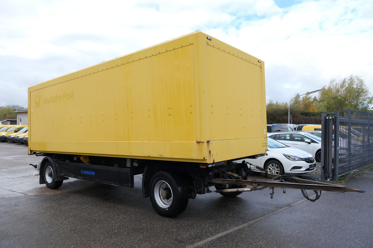 KRONE AZK 18 EL PORTALTÜREN - Koffer Anhänger: das Bild 1 KRONE AZK 18 EL PORTALTÜREN - Koffer Anhänger: das Bild 1