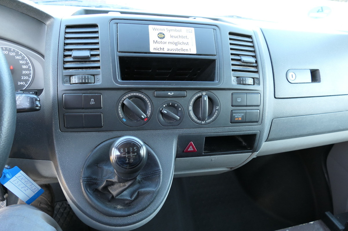 Kleintransporter VW T5 Transporter 2.0 TDI PARKTRONIK EURO-5 2xSCHIE: das Bild 13