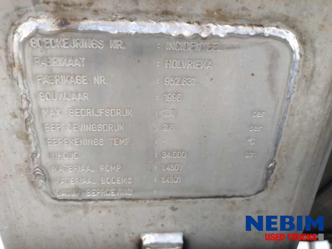 Burg BPO 12 28 Z - 34.000ltr - Tankauflieger: das Bild 5 Burg BPO 12 28 Z - 34.000ltr - Tankauflieger: das Bild 5