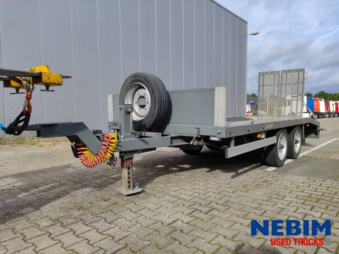 Doornwaard D 6000 TA Machine transport - TOP CONDITION - Baumaschinenanhänger: das Bild 1 Doornwaard D 6000 TA Machine transport - TOP CONDITION - Baumaschinenanhänger: das Bild 1