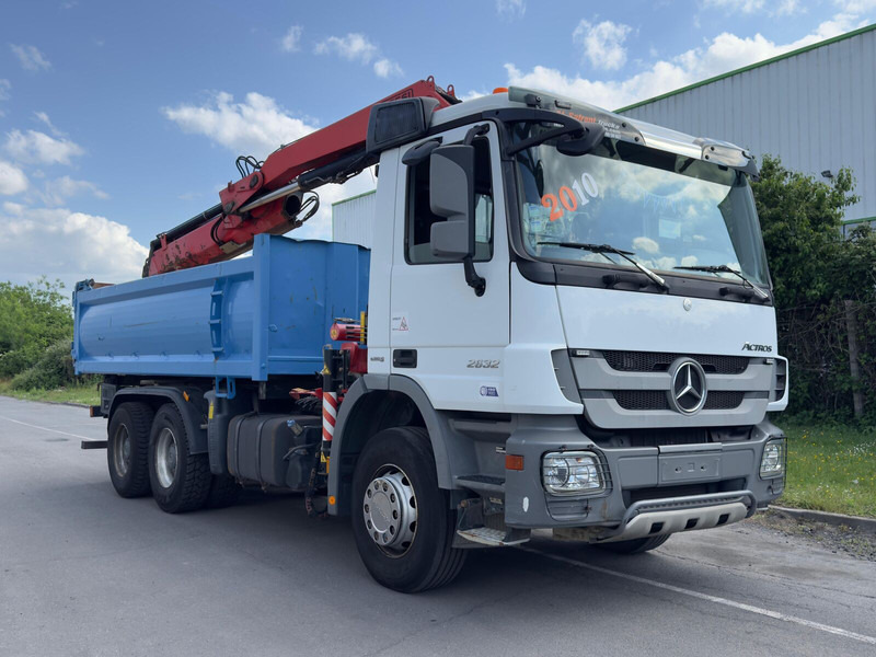 Mercedes-Benz ACTROS 2632 - Kipper, Autokran: das Bild 1 Mercedes-Benz ACTROS 2632 - Kipper, Autokran: das Bild 1