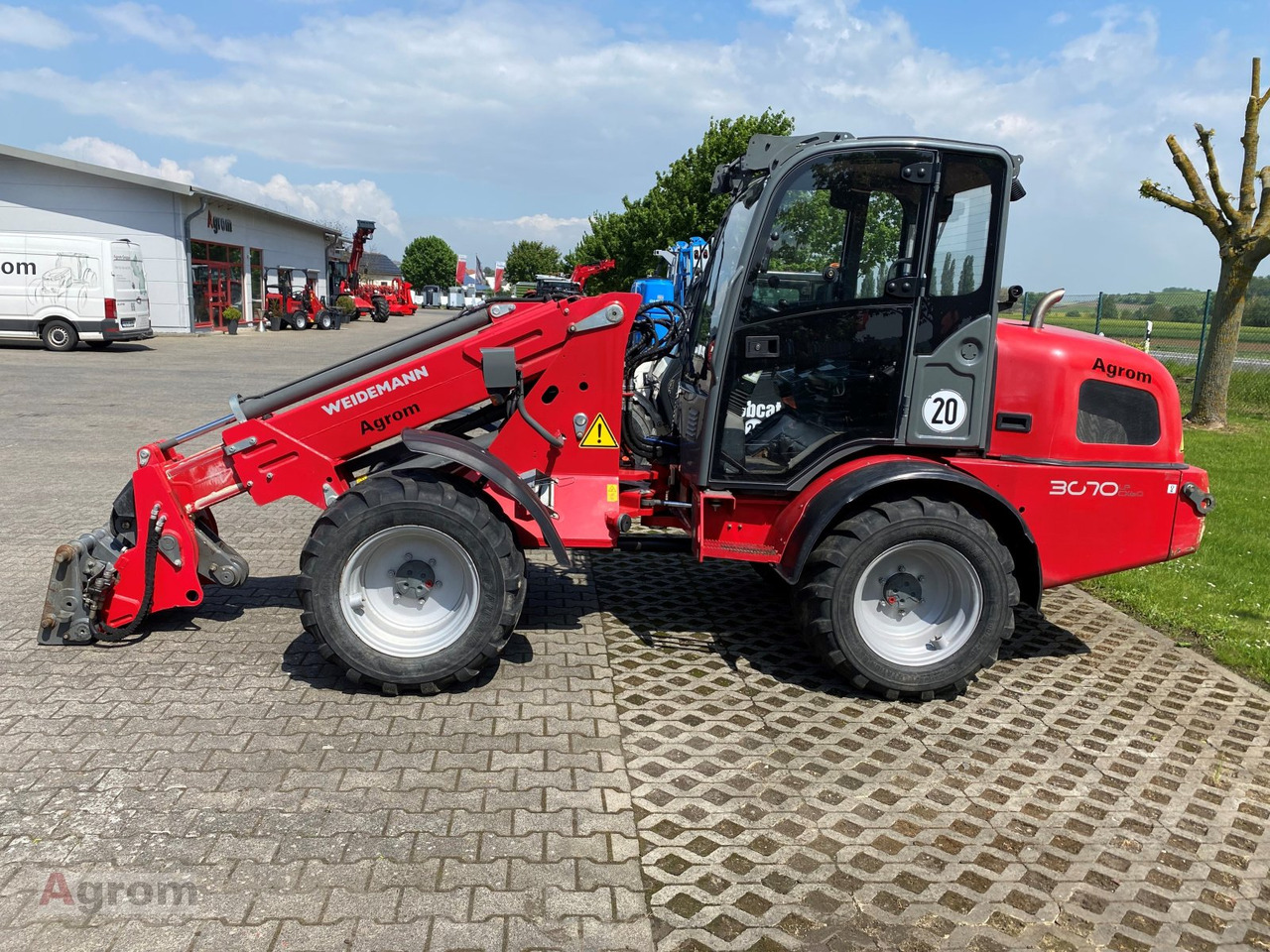 Weidemann 3070 CX60 LP T - Hoflader: das Bild 1 Weidemann 3070 CX60 LP T - Hoflader: das Bild 1