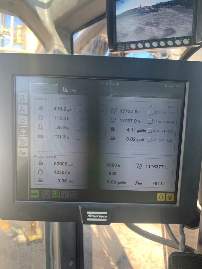 Bohrgerät Atlas Copco FlexiROC T45: das Bild 7 Bohrgerät Atlas Copco FlexiROC T45: das Bild 7