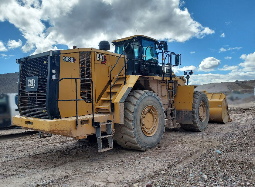 Caterpillar 988K - Radlader: das Bild 3 Caterpillar 988K - Radlader: das Bild 3