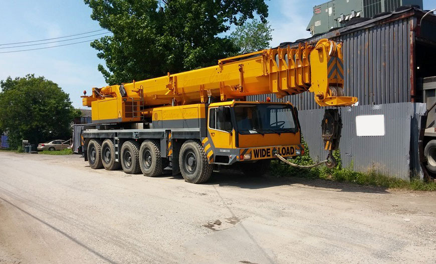 Liebherr LTM 1120-1 - Mobilkran: das Bild 1 Liebherr LTM 1120-1 - Mobilkran: das Bild 1