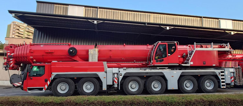 Liebherr LTM 1300-6.2 - Mobilkran: das Bild 2 Liebherr LTM 1300-6.2 - Mobilkran: das Bild 2