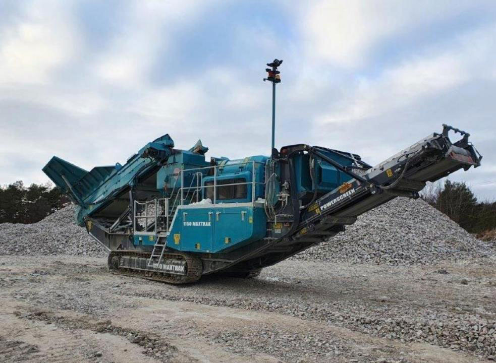 POWERSCREEN 1150 Maxtrak - Kegelbrecher: das Bild 2 POWERSCREEN 1150 Maxtrak - Kegelbrecher: das Bild 2