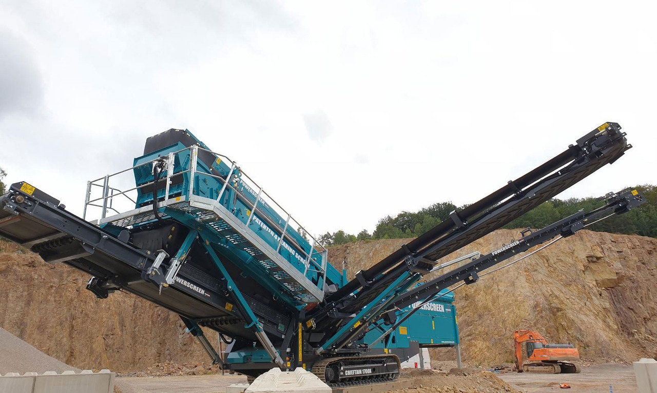 Powerscreen Chieftain 1700X - Siebmaschine: das Bild 2 Powerscreen Chieftain 1700X - Siebmaschine: das Bild 2