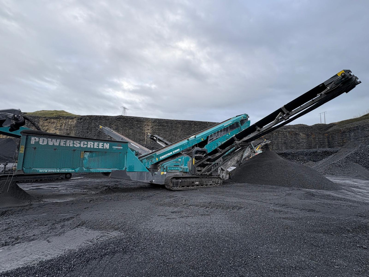 Powerscreen Chieftain 2100x - Siebmaschine: das Bild 5 Powerscreen Chieftain 2100x - Siebmaschine: das Bild 5